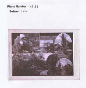 Work on paper - Scenic Cameo Shots of Lake Wendouree, A Place for Holiday Makers