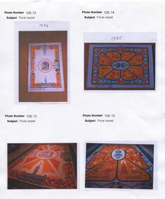 Work on paper - Annual Floral Carpets, Begonia Festival, Ballarat Begonia Festival, Victoria