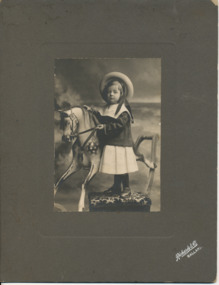 Photograph - Digital image, Clifford Lingham, son of John Lingham, as a young child