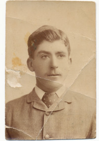 Photograph - Digital image, Cliffgord Lingham, son of John Lingham, as a young man