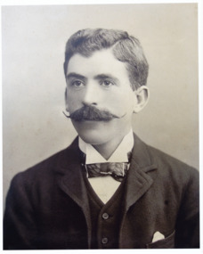 Photograph - Digital image, A mature Clifford Lingham, son of curator of Ballarat Botanical Gardens John Lingham