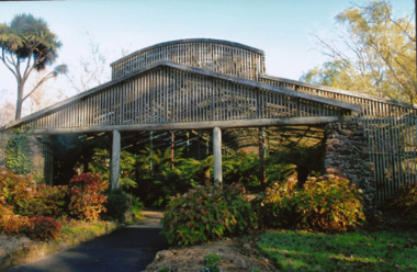 Photograph - Digital image TIFF, Front of Fernery at Ballarat Botanical Gardens