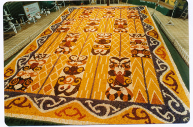 Photograph - Digital image TIFF, Floral Carpet 1983