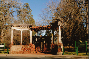 Photograph - Digital image - jpg, McDonald Gates in winter