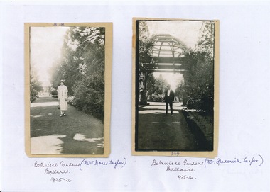 Photograph - Digital image - jpg, Mr and Mrs Taylor in the Ballarat Botanical Gardens