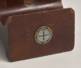Ceremonial object - Shire of Strathfieldsaye Gavel and Stand, Unknown
