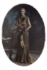 Photograph - Portrait, Vincent Kelly, Mrs G. Bennetts Mayoress 1933 - 1934, c. 1934