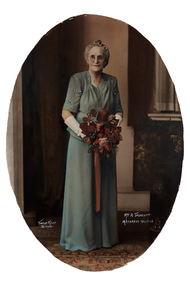 Photograph - Portrait, Vincent Kelly, Mrs A. Truscott  Mayoress 1945 - 46, c. 1946