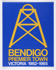 Poster, Bendigo Premier Town, c. 1982