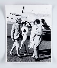 Photograph - Lady Diana and Prince Charles with Brian and Barbara Keogh, 1983