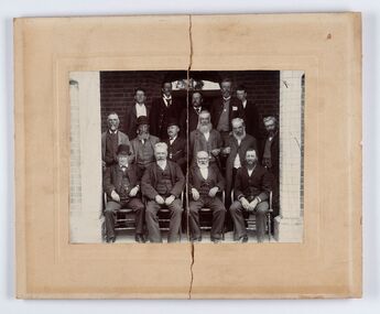 Photograph - Councillor group portrait, D.G. Coope & Son - Framers
