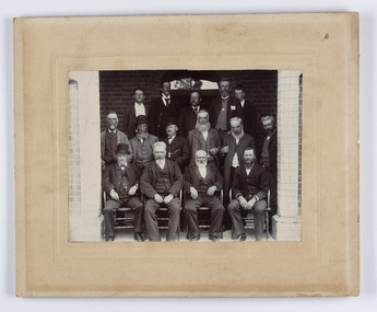 Photograph - Strathfieldsaye Councillor Group Portrait, D.G. Coope & Son - Framers