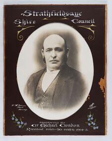 Photograph - Portrait of Councillor Michael Condon, W H Robinson