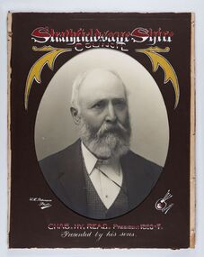 Photograph - Portrait of Councillor Read, W H Robinson