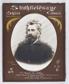 Photograph - Portrait of Councillor Sibley, W H Robinson