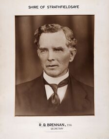 Photograph - Portrait of Shire Secretary Brennan, Unknown