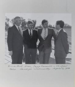 Album - Collection of black and white photographs, Alec and Helen Sandner, 1984 - 86