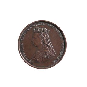 Medal - Centennial International Exhibition Melbourne 1888, Stokes and Martin, 1888