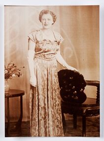 Photograph - Portrait, Monica Flood, Mayoress 1952 - 53, 1957 - 58, 1966 - 67, 1968 - 69, c 1950's
