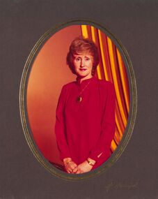 Photograph - Portrait, H. Hampel, Judith Mansell, Mayoress 1983 - 84, c 1983