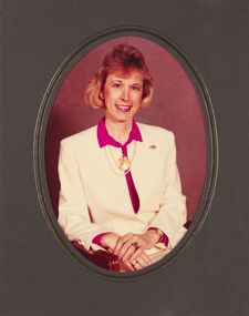 Photograph - Portrait, Helene Currie Mayoress 1986 - 87, c 1986