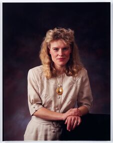 Photograph - Portrait, Richard Gibbs, Elizabeth Morley, Mayoress  1989 - 90, c 1989
