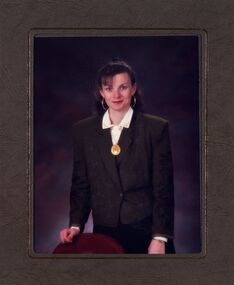 Photograph - Portrait, Richard Gibbs, Karen Douglass, Mayoress 1990-91, 1991 - 92, 1992 -93, c 1990