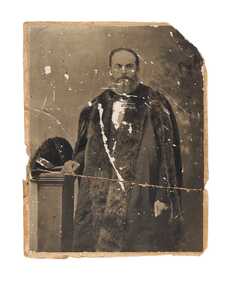 Photograph - Portrait of Councillor Robert Clark, Mayor City of Sandhurst 1875 - 76, 180.1; 1875