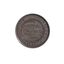 Round silver medal. Reverse with inscription. 
