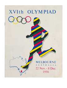 Programme - Official Olympic Souvenir, G. W. Green & Sons, XVIth Olympiad Melbourne Australia, 22 Nov.- 8 Dec. 1956, 1956