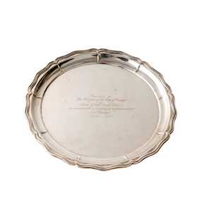 Corporate Gift :: Silver Tray, Silcraft, 1955