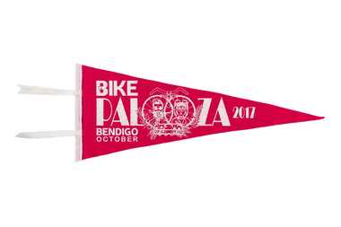 Memorabilia - Bicycle flag, Bike Palooza, 2017