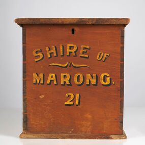 Functional object - Ballot Box, Shire of Marong, Shire of Marong 21, Unknown