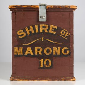 Functional object - Ballot Box, Shire of Marong, Shire of Marong 10, Unknown