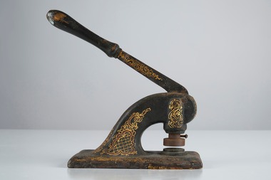 Ceremonial object - Common Seal, Public Trustees Kangaroo Flat
