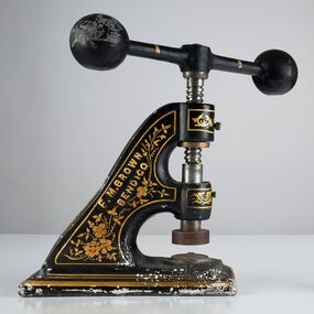 Ceremonial object - Common Seal, F M Brown & Co Foundry, City of Bendigo