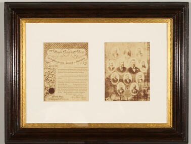 Photograph, Shire of Marong, William Bassett Esq Ex Councillor Shire of Marong, 1898