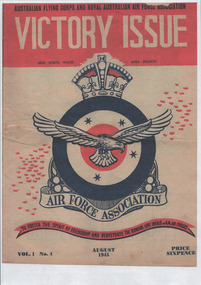 Newsletter - Victory Edition August 1945, Air Force Association Victory Issue August 1945