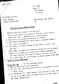Work on paper - Minute VICAIRTC HQ DRES-AF, Proposed changes to AIRTC Rank Insignia 1984