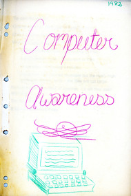 Document - Folder, Computer Awareness (1984)