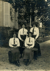 Photograph, Lauriston Tennis Team (1910)