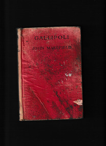 Book, John Masefield, Gallipoli, 1916