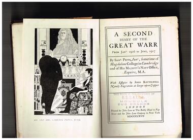 Book, John Lane, A second diary of the Great War, 1917