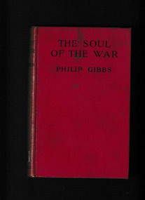 Book, Heinemann, The soul of the war, 1915