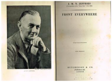 Book, Hutchinson & Co, Front everywhere, 1935