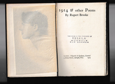 Book, Sidgwick & Jackson, Nineteen fourteen and other poems, 1915