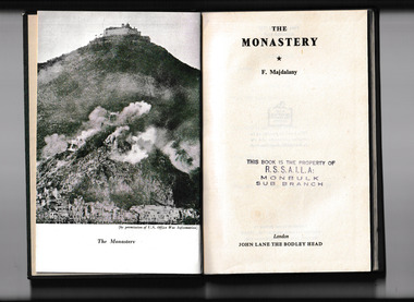 John Lane, The monastery, 1945