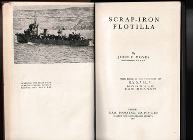 Book, NSW Bookstall Pty Ltd, Scrap Iron Flotilla, 1944