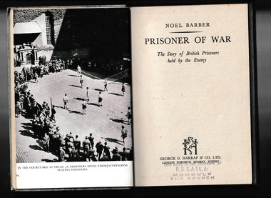 Book, Prisoner of war : the story of British prisoners held by the enemy, 1944