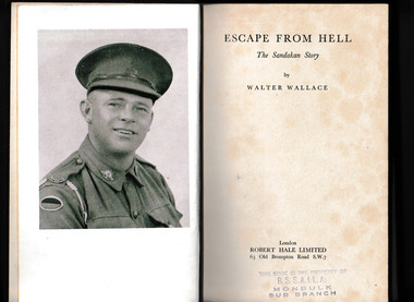 Book, Robert Hale, Escape from hell : the Sandakan story, 1958